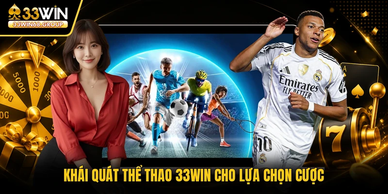 Khái quát thể thao 33WIN cho lựa chọn cược